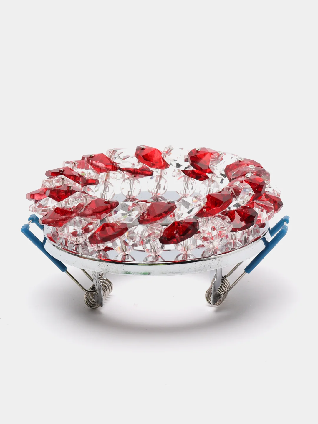 Красный светильник встраиваемый Ecola Light, CD4141, MR16, GU5.3, 50x90, круглый