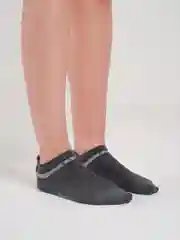 Серый носки женские спортивные, с лайкрой