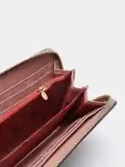 Серый кошелек - клатч