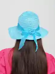 Бирюзовый шляпа женская