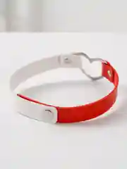 Серый чокер в форме сердца - AOWA!