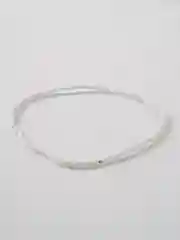 Чокер из бисера, белый