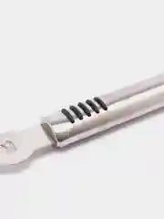 Серебряный нож многофункциональный для удаления цедры и кожуры с фруктов и овощей, 16 см