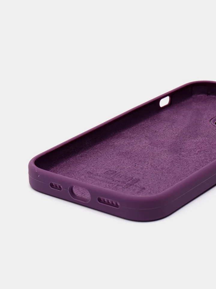 Пурпурный чехол для iPhone XR, 11, 12, 12 Pro, 12 Pro MAX, 13, 13 Pro, 13 Pro MAX