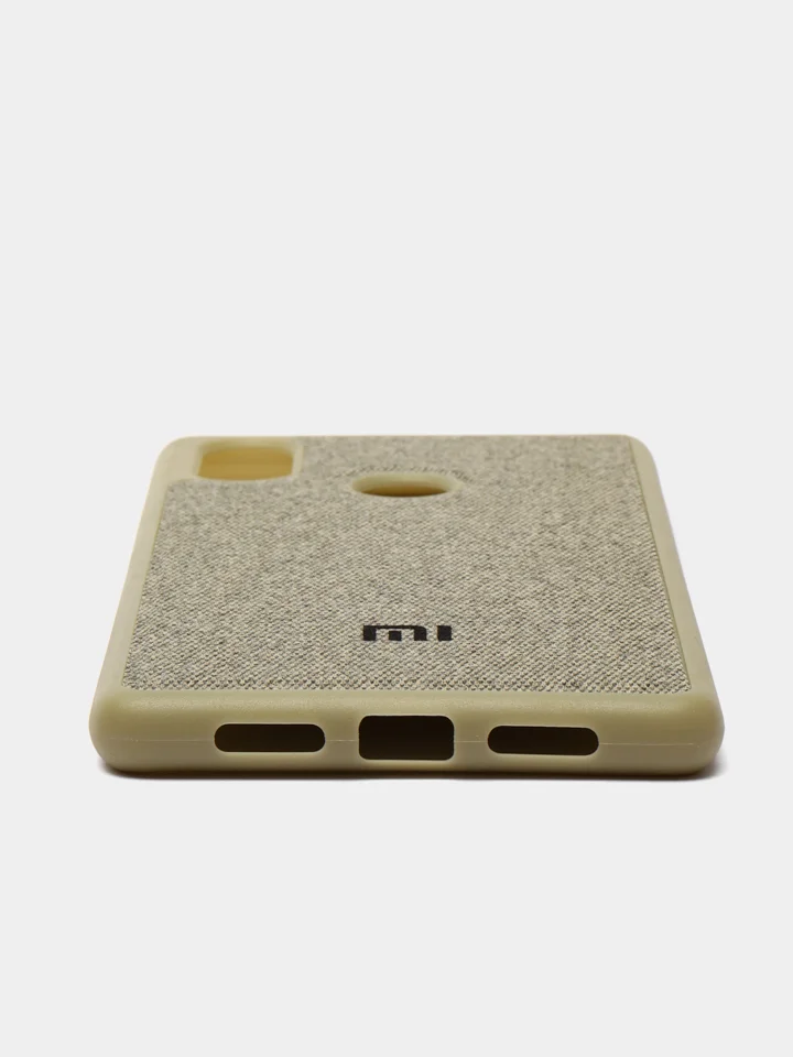 Хаки чехол джинсовый для Xiaomi Mi A1 / 5X / Mi 8 / 8 Lite / 8SE / 8 Pro / Mi 9 / 9SE / Mi Play