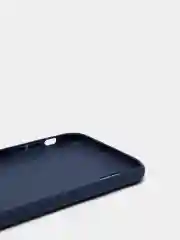 Темно-синий чехол iPhone 7/8 SE(2020), 7+/8+, XR, 11, 12 mini, 12/12 pro, 12 pro max, силиконовый