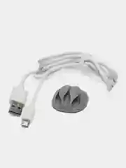Белый сетевое зарядное устройство More Choice NC46m, 2 USB, 2.4A, кабель Micro USB, 1 м