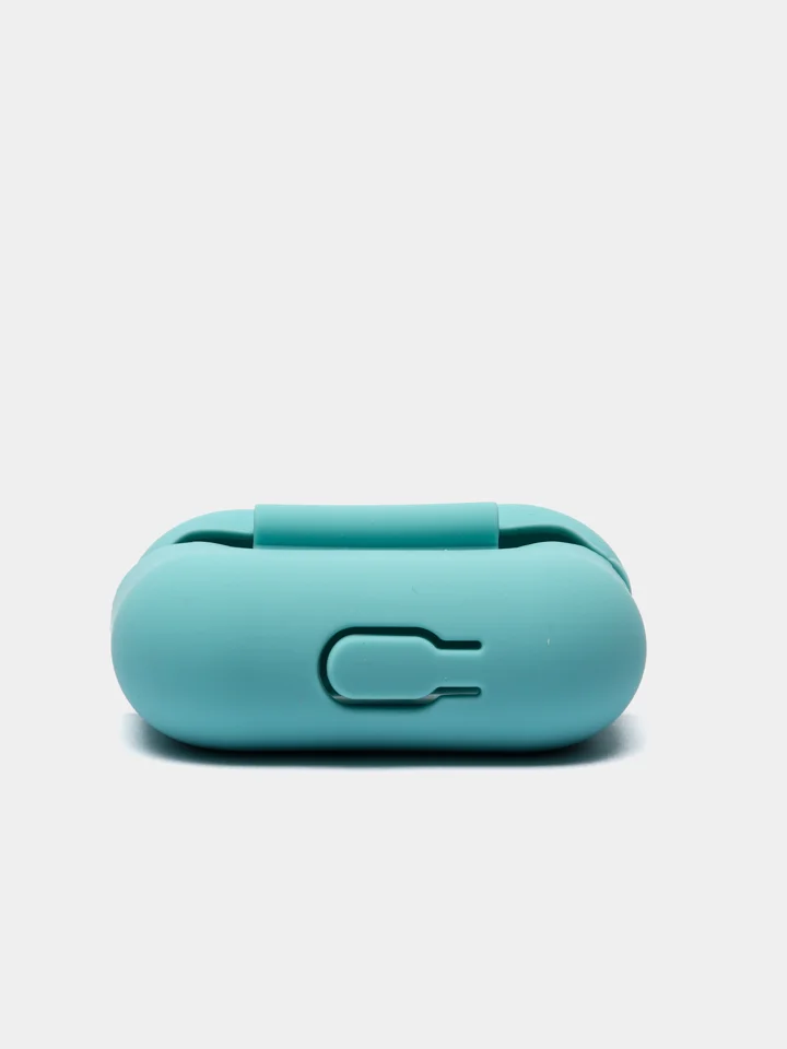 Бирюзовый силиконовый чехол для наушников AirPods Pro