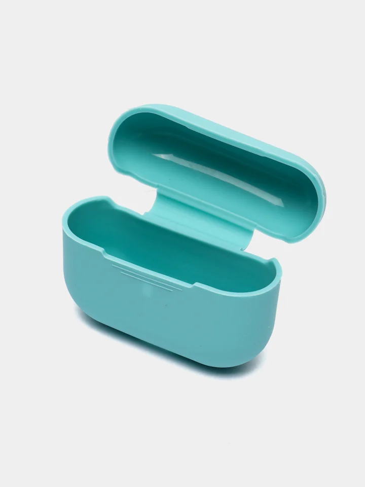 Бирюзовый силиконовый чехол для наушников AirPods Pro