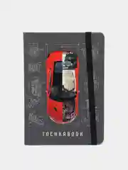 Блокнот в точку Tochkabook "Машина в разрезе"