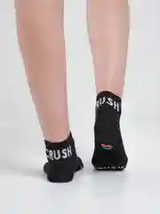 Золотой носки женские короткие низкие с принтом смайл smile yjcrb