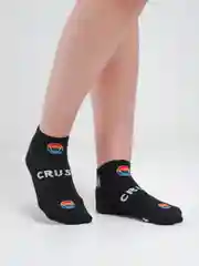 Золотой носки женские короткие низкие с принтом смайл smile yjcrb