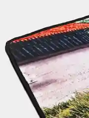 Белый коврик для мыши с принтами из игр, 30x80см