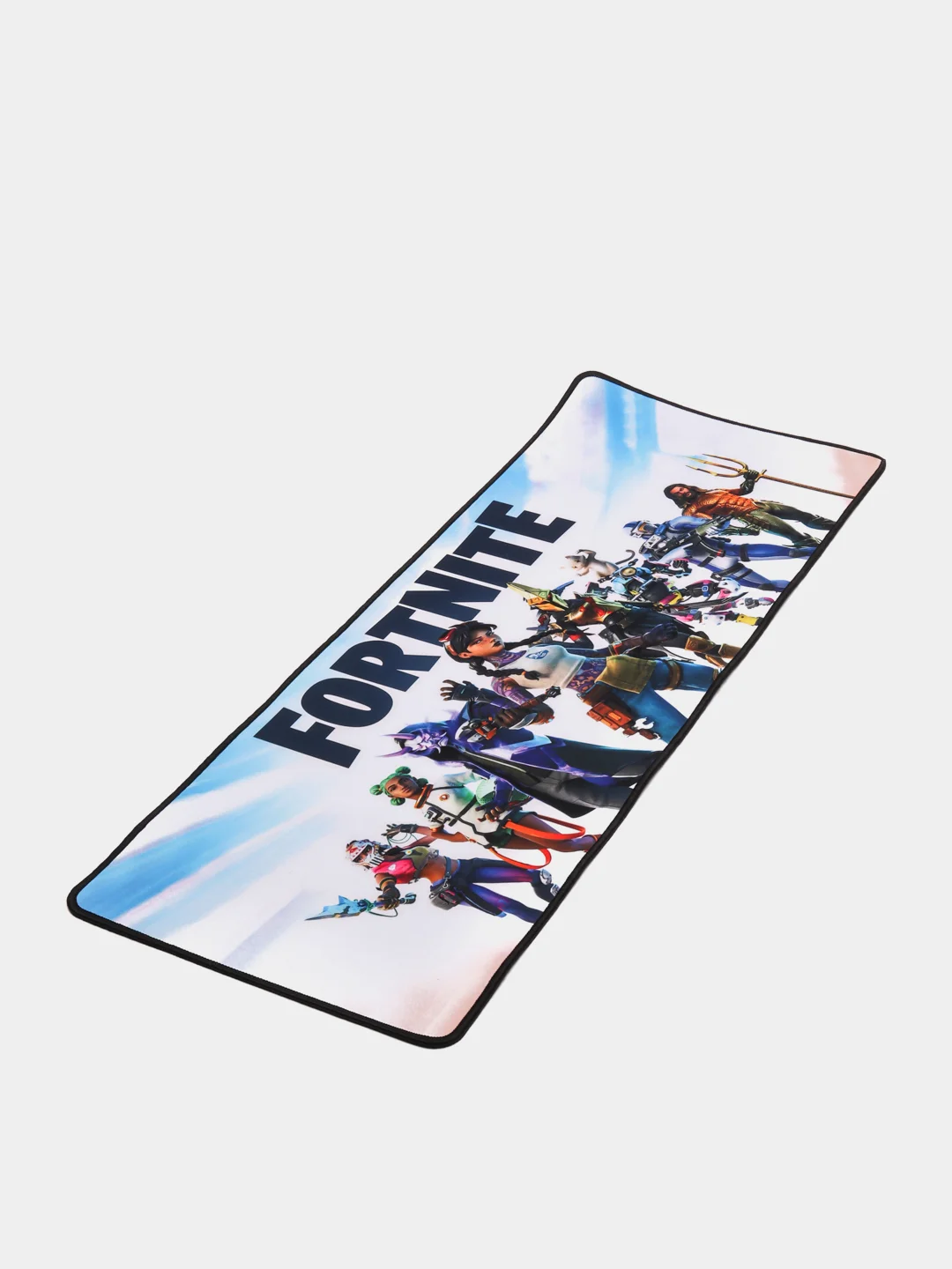 Бежевый коврик для мыши с принтами из игр, 30x80см