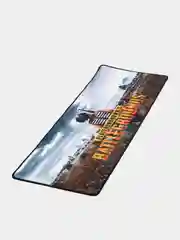 Ледяной коврик для мыши с принтами из игр, 30x80см