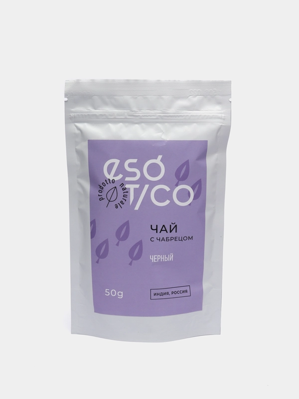 Чай черный с чабрецом, 50 г / Esotico