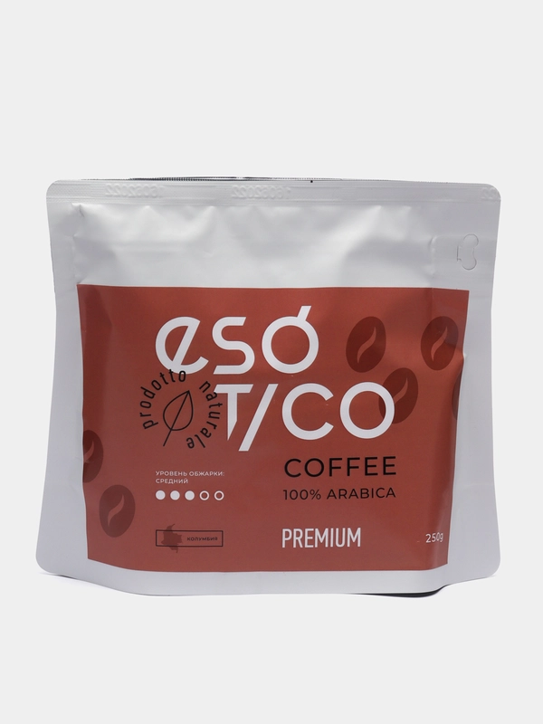 Кофе в зернах Arabica Premium, 250 г / Esotico