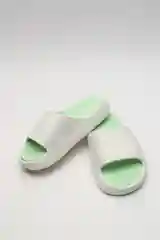 Салатовый шлепанцы женские