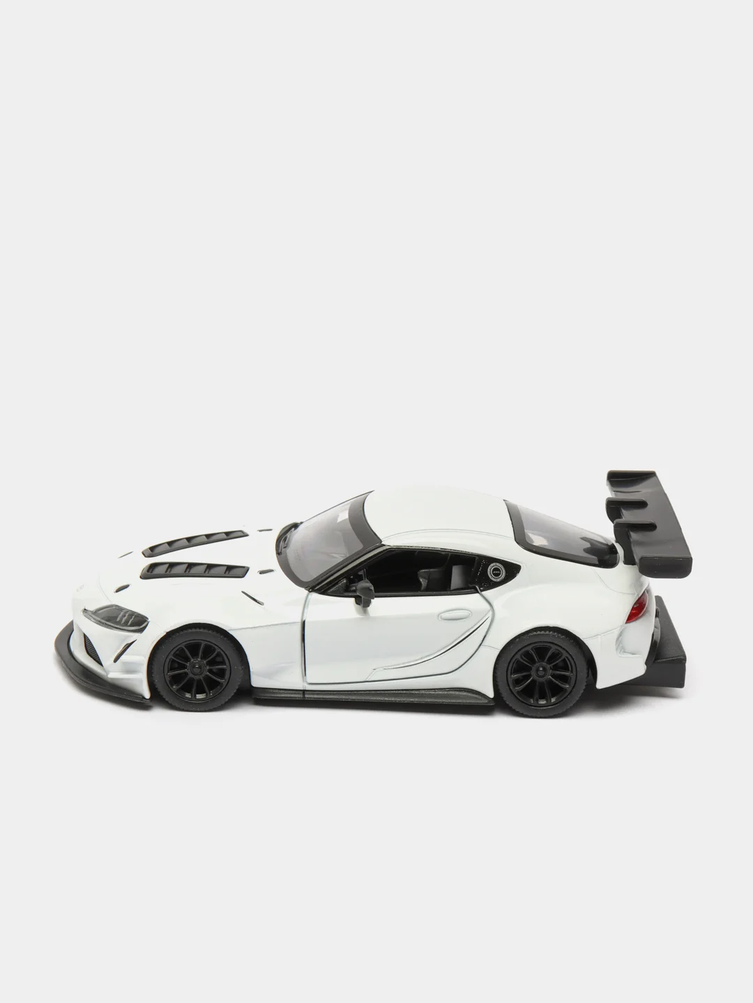Белый металлическая машина Toyota GR Supra Racing Concept KT5421D