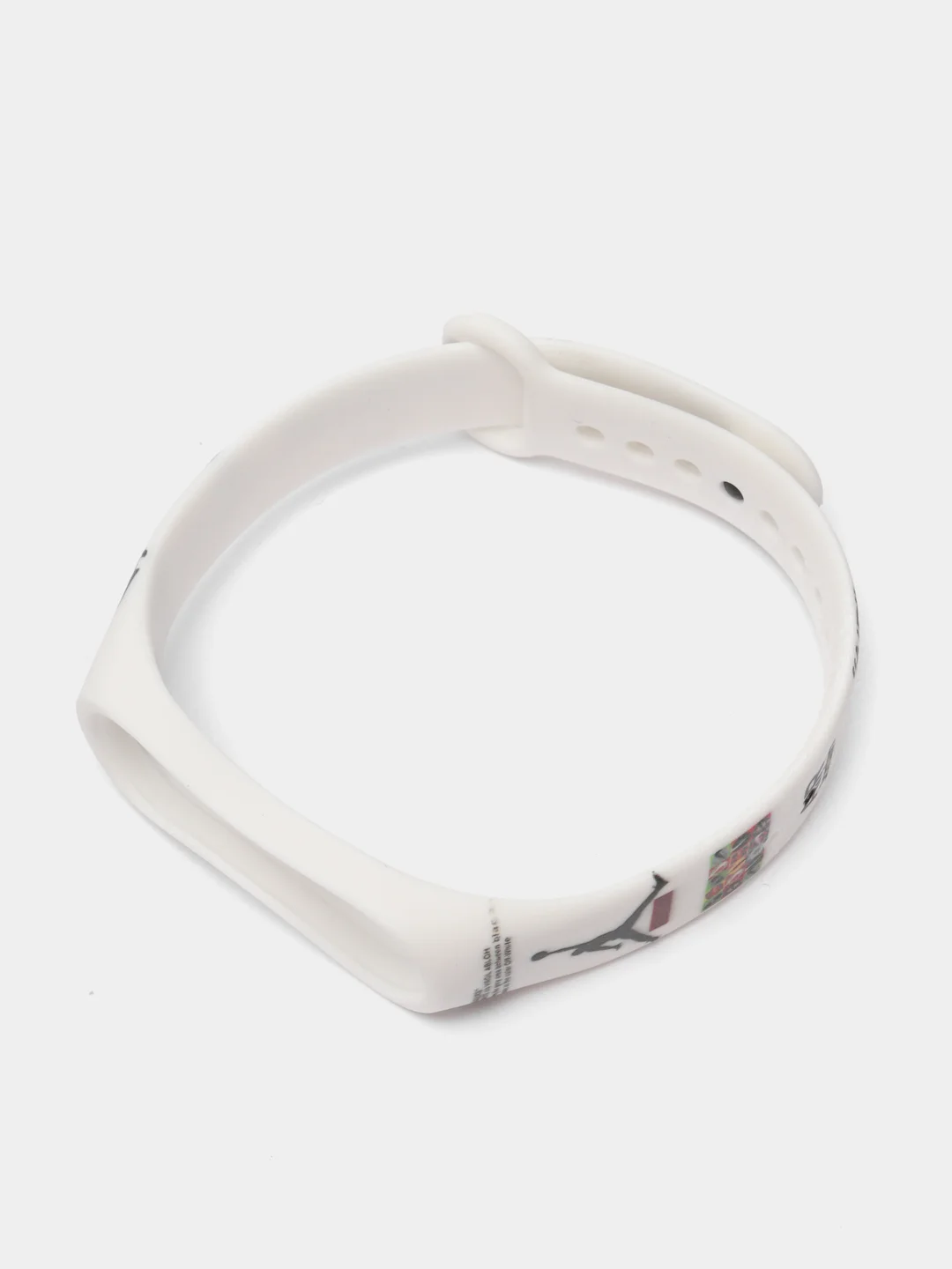 Хаки силиконовый ремешок с принтом для Xiaomi Mi Band 7 / 3 / 4 / 5 / 6