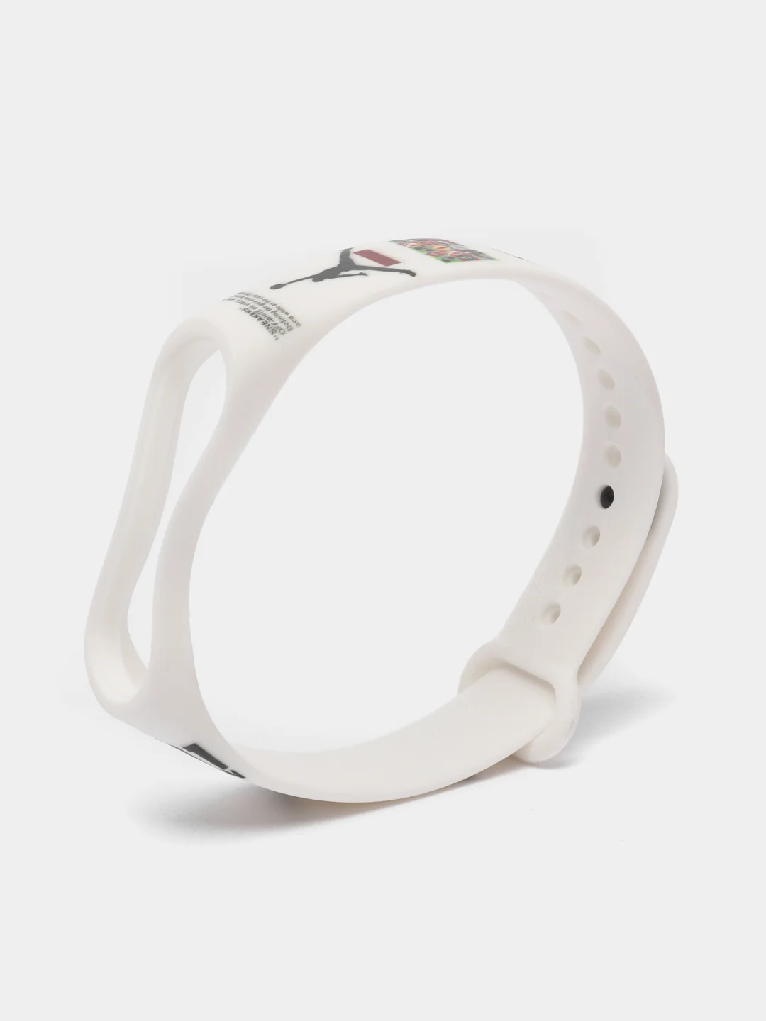 Хаки силиконовый ремешок с принтом для Xiaomi Mi Band 7 / 3 / 4 / 5 / 6