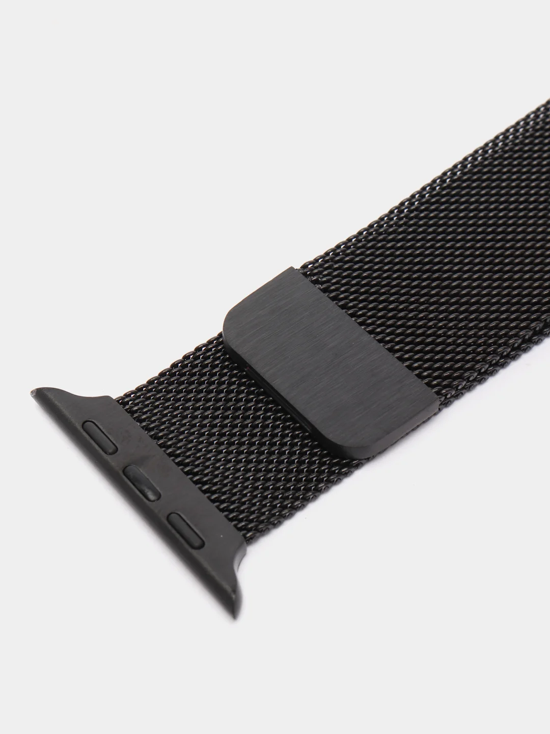 Черный ремешок для Apple Watch Миланская петля 42/44mm / Ремешок Apple Watch