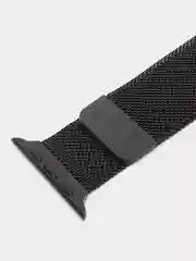 Черный ремешок для Apple Watch Миланская петля 42/44mm / Ремешок Apple Watch