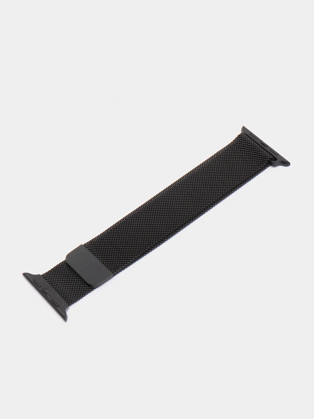 Черный ремешок для Apple Watch Миланская петля 42/44mm / Ремешок Apple Watch