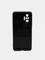 Чехол карбон с защитой камерой XIAOMI REDMI NOTE 10 PRO