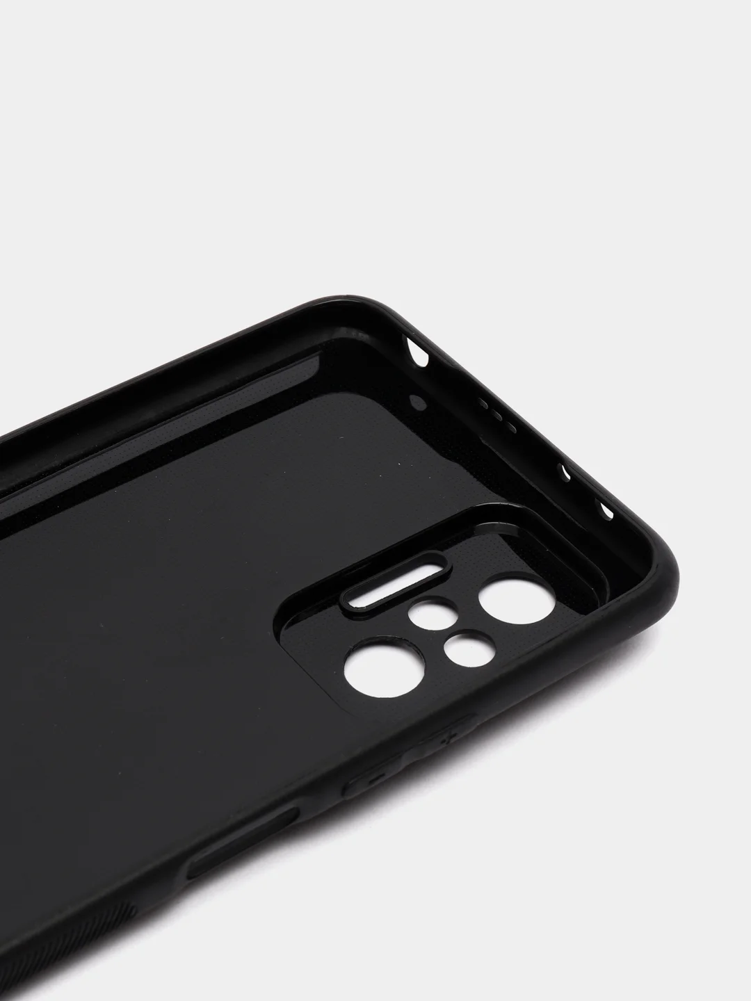 Чехол карбон с защитой камерой XIAOMI REDMI NOTE 10 PRO