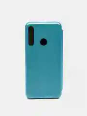 Голубой чехол книжка Huawei Honor Y6P