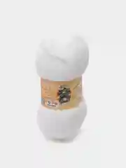 Белый пряжа плюшевая Alize Softy, микрополиэстер, 50 г, 115 м