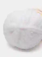 Белый пряжа плюшевая Alize Softy, микрополиэстер, 50 г, 115 м