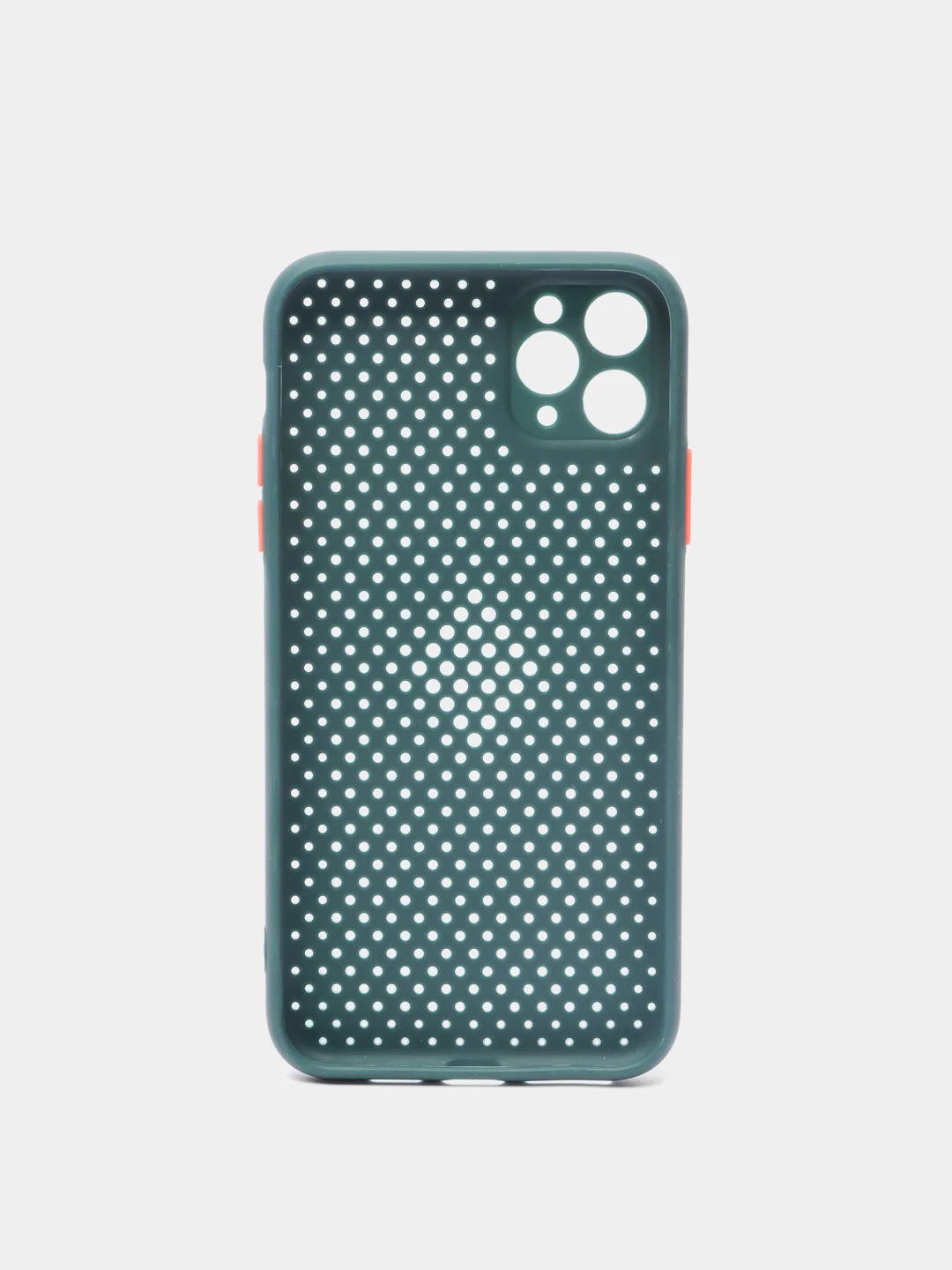 Тёмно-зелёный чехол с защитой камеры на iPhone XS, XR, XSMAX, 11 PRO MAX, 12 PRO, 12 PROMAX