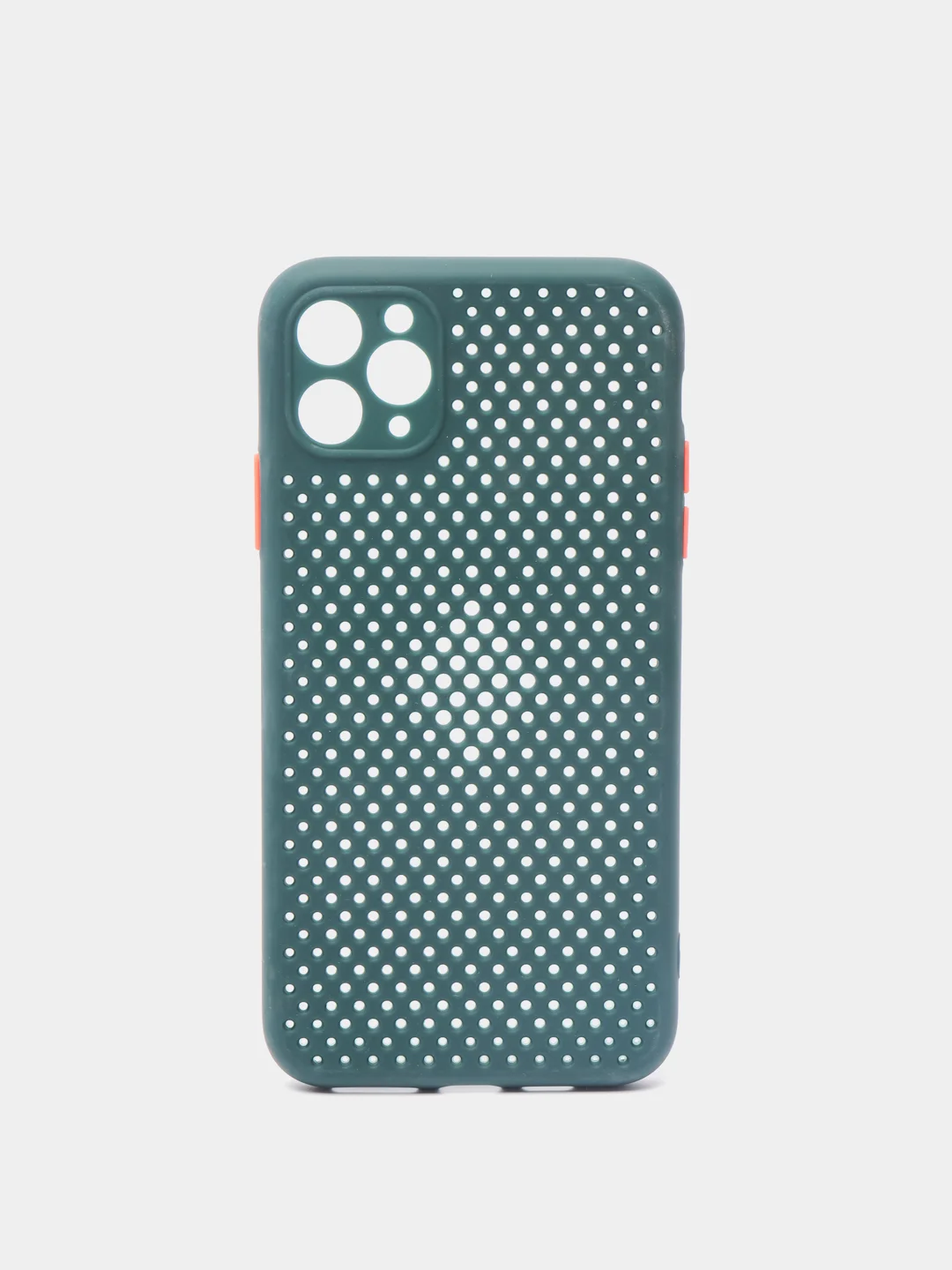 Тёмно-зелёный чехол с защитой камеры на iPhone XS, XR, XSMAX, 11 PRO MAX, 12 PRO, 12 PROMAX