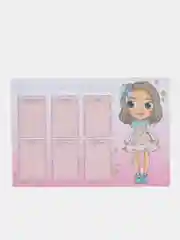 Розовый расписание уроков, А4