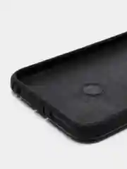 Черный чехол iPhone 7 / 8 / SE 2020, 7 Plus / 8 Plus, 6/6s, 6 Plus / 6s Plus силиконовый металлик