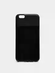 Черный чехол iPhone 7 / 8 / SE 2020, 7 Plus / 8 Plus, 6/6s, 6 Plus / 6s Plus силиконовый металлик