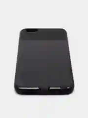 Черный чехол iPhone 7 / 8 / SE 2020, 7 Plus / 8 Plus, 6/6s, 6 Plus / 6s Plus силиконовый металлик