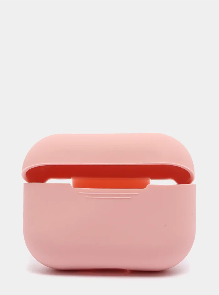 Розовый чехол для наушников Apple AirPods Pro, силиконовый
