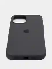 Угольный чехол силиконовый iPhone 6/6S, 7/8/SE 2020, Plus, X/XS, XR, 11, 12, Pro, Max