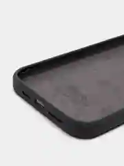 Угольный чехол силиконовый iPhone 6/6S, 7/8/SE 2020, Plus, X/XS, XR, 11, 12, Pro, Max