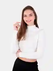 Молочный женский лонгслив укороченный, разных цветов