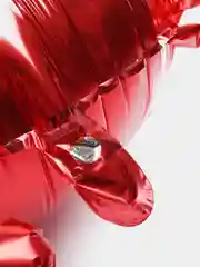 Оранжевый фольгированные шары "Пришельцы"