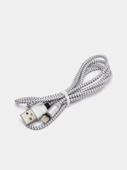 Кабель USB - 8 pin FaisON FS-K-785 UNO, 1 м, круглый, 2.1A, магнитный