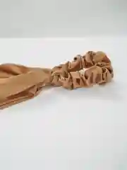 Карамельный резинка для волос с лентой