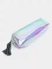 Салатовый пенал школьный, косметичка, пенал