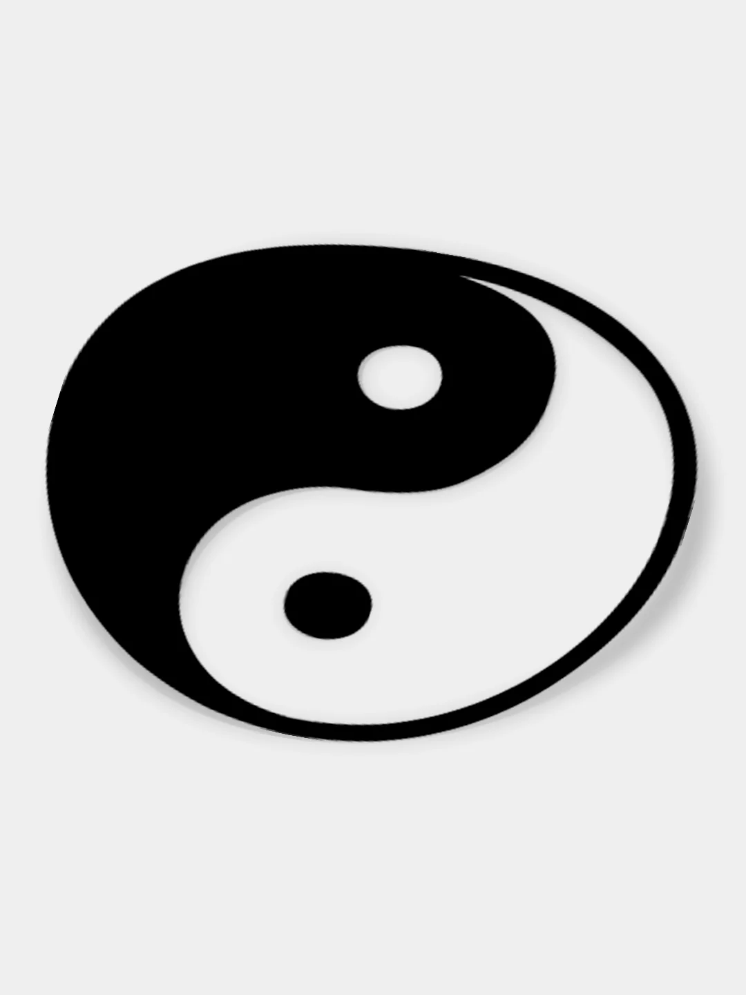 Yin Yang "Инь-Ян" - виниловая наклейка без фона на любую поверхность ин янь