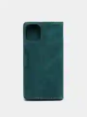 Тёмно-зелёный чехол для iPhone 11 с карманом для карт и подставкой