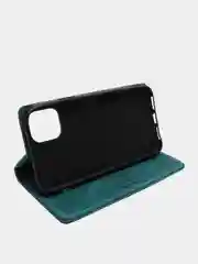 Тёмно-зелёный чехол для iPhone 11 с карманом для карт и подставкой